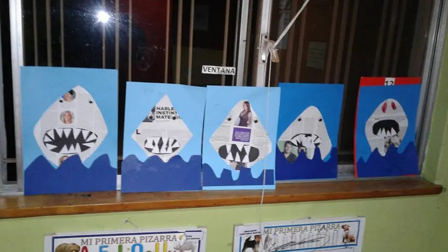 Exposición de trabajos con temática marina