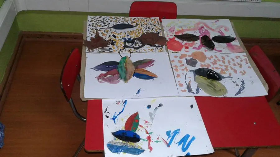 Muestra de trabajos artísticos