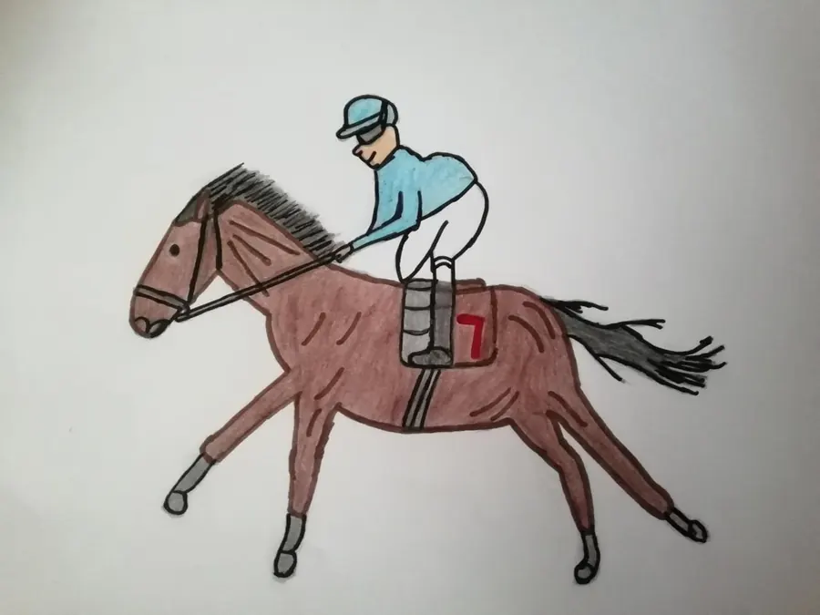 Ilustración ecuestre